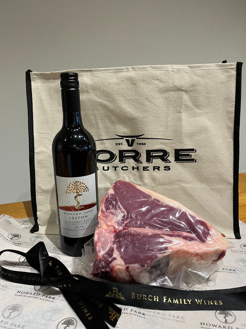 PRE-SALE Torre Butchers Bistecca alla Fiorentina & Howard Park Leston Cabernet Sauvignon 2008 (PICK-UP ONLY)