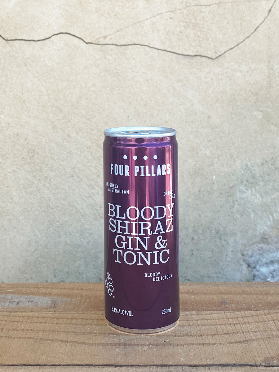 Four Pillars Bloody Shiraz Gin & Tonic Old Bridge Cellars