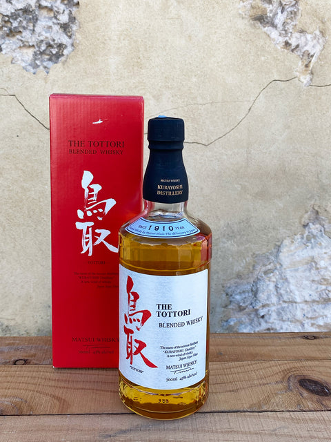 The Tottori Blended Red Box Whisky - Old Bridge Cellars