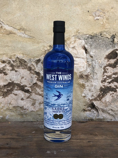 The West Winds Sabre Gin - Old Bridge Cellars