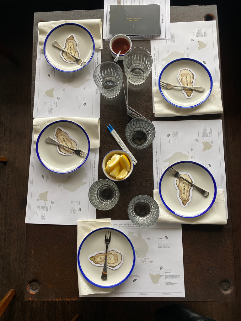 OYSTER SHUCKING MASTERCLASS WITH JERRY FRASER & IDÉE FIXE