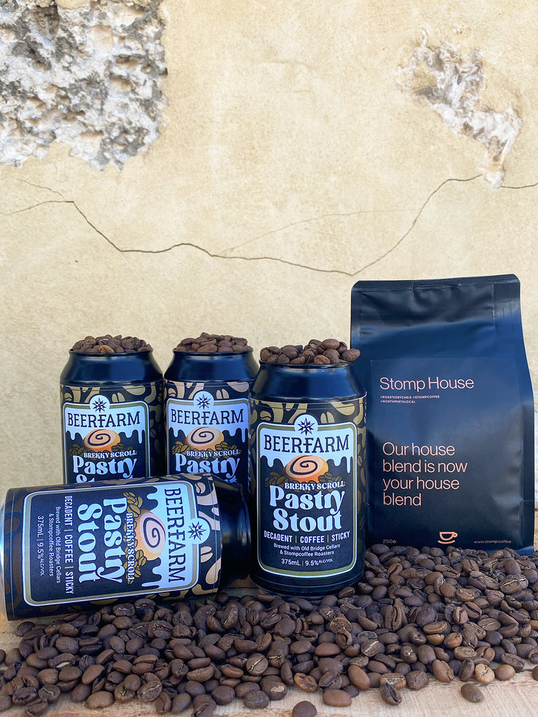 Coffee meets beer...Brekky Scroll Pastry Stout