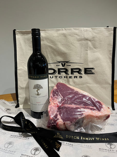 PRE-SALE Torre Butchers Bistecca alla Fiorentina & Howard Park Abercrombie Cabernet Sauvignon 2001 (PICK-UP ONLY)