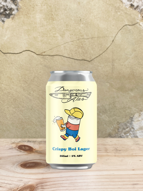 Dangerous Ales Crispy Boi Lager Dangerous Ales Crispy Boi Lager