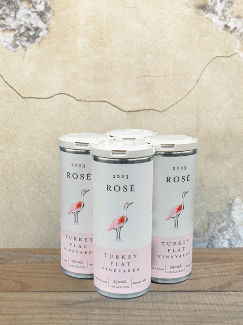Turkey Flat Rosé 2023 4-pack Cans