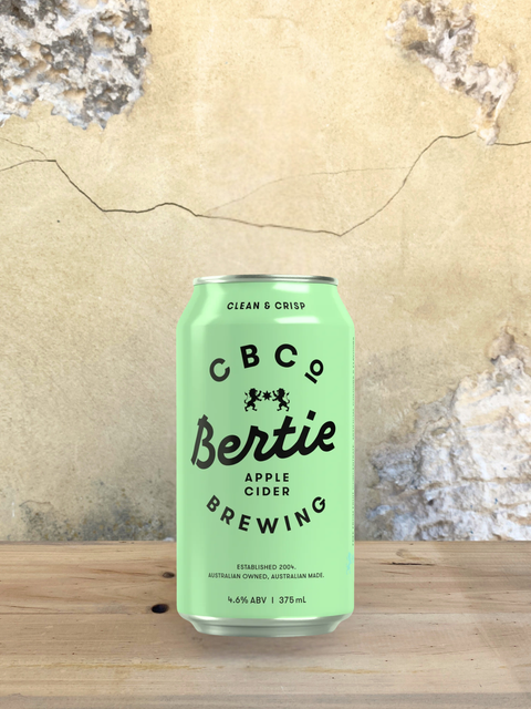CBCo Brewing Bertie Apple Cider