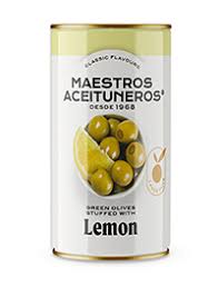 Maestros Aceituneros Lemon Stuff Olives 350g