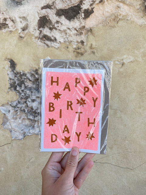 'Happy Birthday' Gift Card