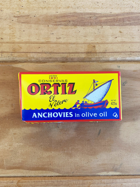 Ortiz Anchovies Fillets in Olive Oil