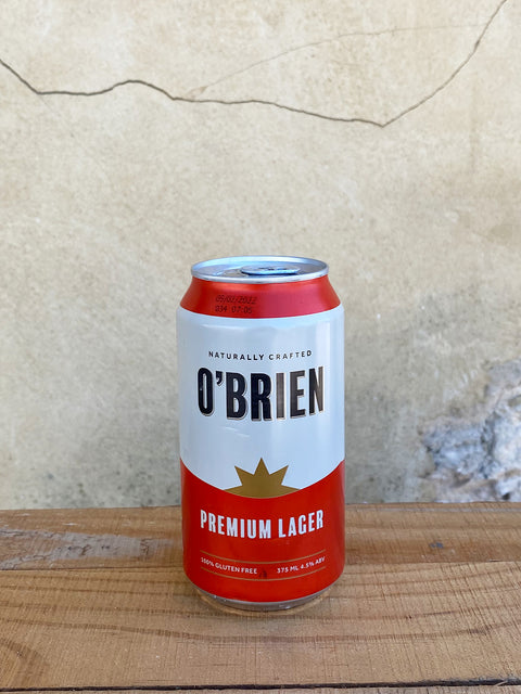 O'Brien Gluten Free Premium Lager - Old Bridge Cellars