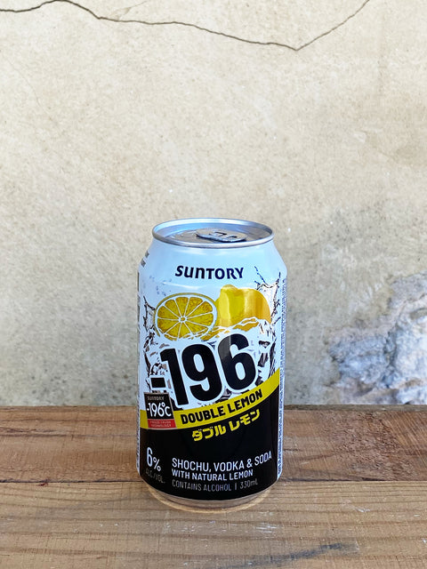 Suntory 196 Double Lemon Shochu, Vodka & Soda - Old Bridge Cellars