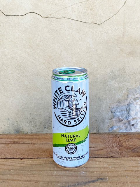 White Claw Hard Seltzer Natural Lime - Old Bridge Cellars