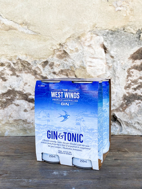 The West Winds Gin & Tonic - Old Bridge Cellars